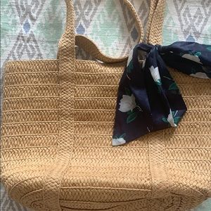Draper James Woven Handbag